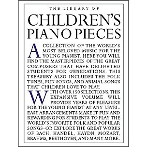 Music Sales The Library Of Children's Piano Pieces
