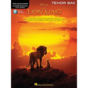 Hal Leonard The Lion King for Tenor Sax Instrumental Play-Along Book/Audio Online