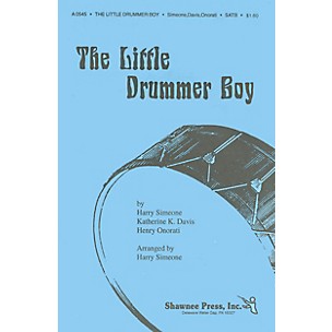 Shawnee Press The Little Drummer Boy Studiotrax CD Arranged by Harry Simeone