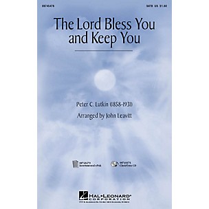 Hal Leonard The Lord Bless You and Keep You SATB arranged by John Leavitt