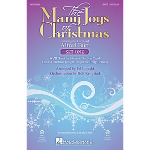 Hal Leonard The Many Joys of Christmas (Set One) (Featuring the Carols of Alfred Burt) CHOIRTRAX CD by Ed Lojeski