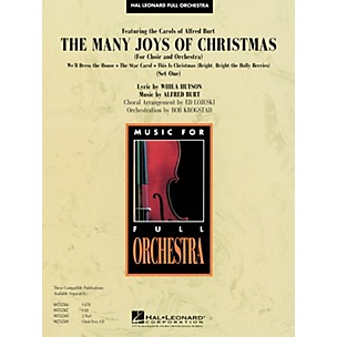 Hal Leonard The Many Joys of Christmas (Set One) (Featuring the Carols of Alfred Burt) Score & Parts by Ed Lojeski