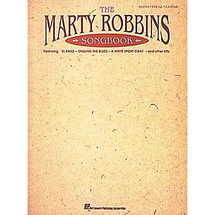 Hal Leonard The Marty Robbins Songbook Piano/Vocal/Guitar Artist Songbook