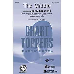 Hal Leonard The Middle ShowTrax CD by Jimmy Eat World Arranged by Ryan James