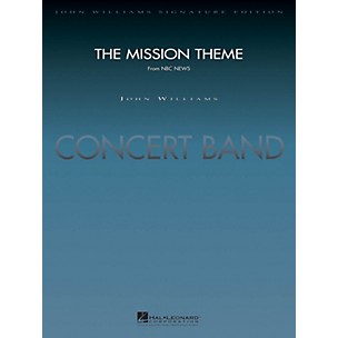 Hal Leonard The Mission Theme (from NBC News) (Deluxe Score) Concert Band Arranged by Paul Lavender