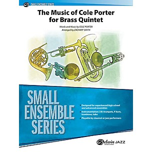 Alfred The Music of Cole Porter for Brass Quintet Concert Band Grade 3.5 Set