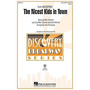 Hal Leonard The Nicest Kids in Town (from Hairspray) Discovery Level 2 2-Part Arranged by Alan Billingsley