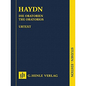 G. Henle Verlag The Oratorios Henle Study Scores Series Hardcover Composed by Joseph Haydn Edited by Armin Raab