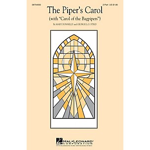 Hal Leonard The Piper's Carol 2-Part composed by Mary Donnelly