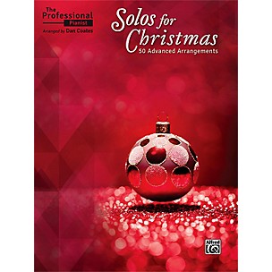 Alfred The Professional Pianist: Solos for Christmas Advanced