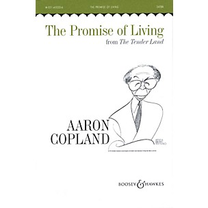 Boosey and Hawkes The Promise of Living (SATBB and Piano, 4 Hands) SATBB composed by Aaron Copland