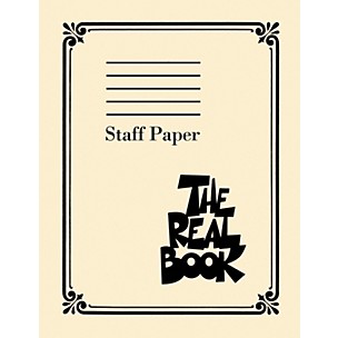 Hal Leonard The Real Book - Staff Paper