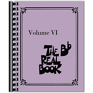 Hal Leonard The Real Book - Volume VI (B-Flat Instruments) Fake Book Series Softcover