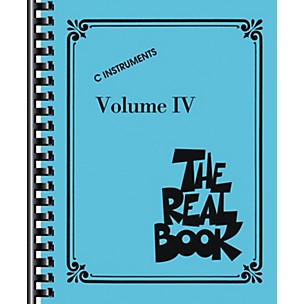 Hal Leonard The Real Book Volume IV (C Edition) - Fake Book