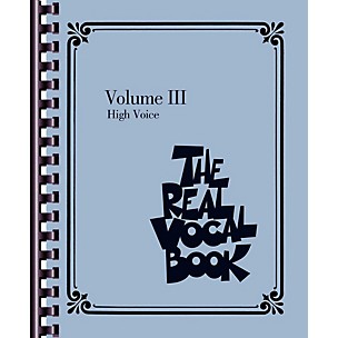 Hal Leonard The Real Vocal Book - Volume 3 - High Voice