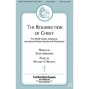 Fred Bock Music The Resurrection Of Christ BRASS/PERCUSSION PARTS Composed by Richard Nichols