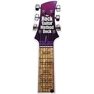 Music Sales The Rock Guitar Method Deck