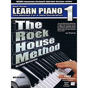 Rock House The Rock House Method - Learn Piano Book 1 (Book/CD)