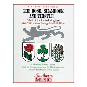 Southern The Rose, Shamrock & Thistle (Band/Concert Band Music) Concert Band Level 3 Arranged by Keith Brion