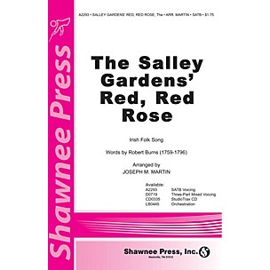 Shawnee Press The Salley Gardens' Red, Red Rose Studiotrax CD Arranged by Joseph M. Martin