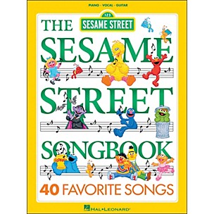 Hal Leonard The Sesame Street Songbook 40 Favorite Songs arranged for piano, vocal, and guitar (P/V/G)