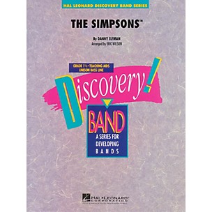 Hal Leonard The Simpsons Concert Band Level 1.5 Arranged by Eric Wilson