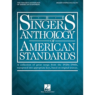 Hal Leonard The Singer's Anthology of American Standards Mezzo-Soprano/Alto Edition Vocal Songbook