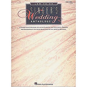 Hal Leonard The Singer's Wedding Anthology