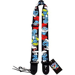 Perri's The Smurfs Polyester Guitar Strap