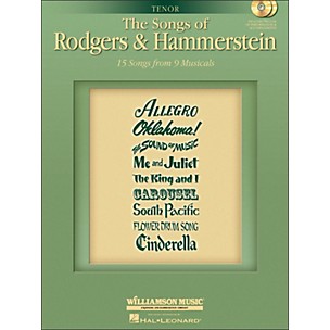 Hal Leonard The Songs Of Rodgers And Hammerstein for Tenor Voice