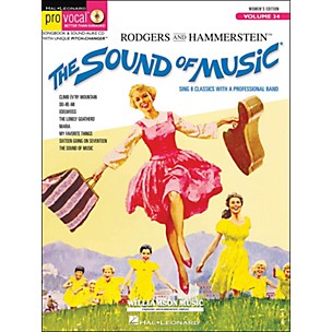 Hal Leonard The Sound Of Music Pro Vocal Series for Female Singers Volume 34 Book/CD