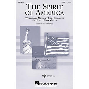 Hal Leonard The Spirit of America 2-Part Composed by Cristi Cary Miller, John Jacobson