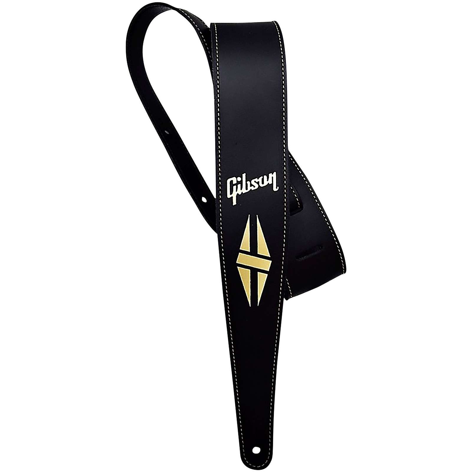 Gibson The Split-Diamond Guitar Strap Black | Music & Arts