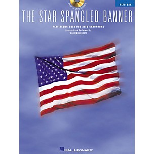 Hal Leonard The Star Spangled Banner (Play-Along Solo for Alto Saxophone) Instrumental Folio Series Book with CD