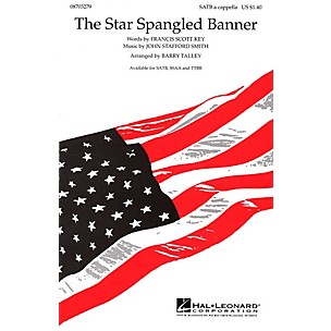 Hal Leonard The Star Spangled Banner SSAA A Cappella Arranged by Barry Talley