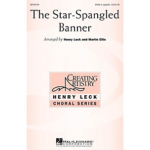 Hal Leonard The Star Spangled Banner SSAA A Cappella arranged by Henry Leck