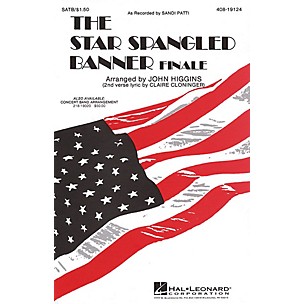 Hal Leonard The Star Spangled Banner (Sandi Patty Version) SATB by Sandi Patti arranged by John Higgins