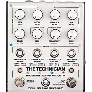 Matthews Effects The Technician Dual-Channel Audio Manipulator Effects Pedal
