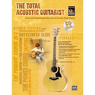 Alfred The Total Acoustic Guitarist Book and CD