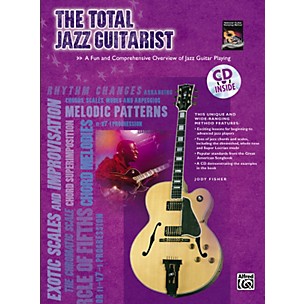 Alfred The Total Jazz Guitarist Book and CD