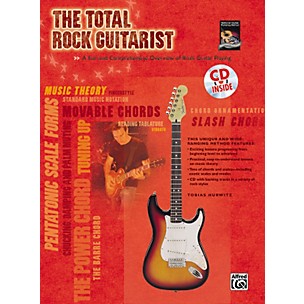 Alfred The Total Rock Guitarist Book and CD