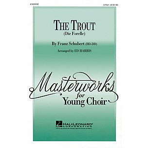 Hal Leonard The Trout (Die Forelle) UNIS/2PT arranged by Ed Harris