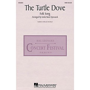 Hal Leonard The Turtle Dove SATB arranged by Linda Spevacek