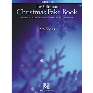 Hal Leonard The Ultimate Christmas Fake Book 4th Edition