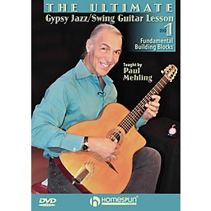 Homespun The Ultimate Gypsy Jazz/Swing Guitar Lesson Homespun Tapes Series DVD Written by Paul Mehling