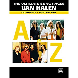 Alfred The Ultimate Song Pages: Van Halen Book
