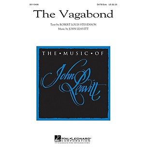 Hal Leonard The Vagabond SATB Chorus and Solo composed by John Leavitt