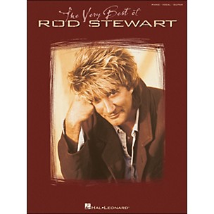 Hal Leonard The Very Best Of Rod Stewart arranged for piano, vocal, and guitar (P/V/G)