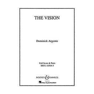 Boosey and Hawkes The Vision (Set of Parts) String Parts composed by Dominick Argento