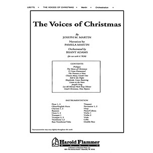 Shawnee Press The Voices of Christmas Score & Parts